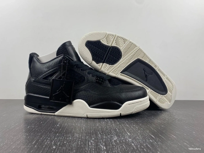 Reps TBkick Black 4 Pony 819139-010 Jordan Retro Hair 0629